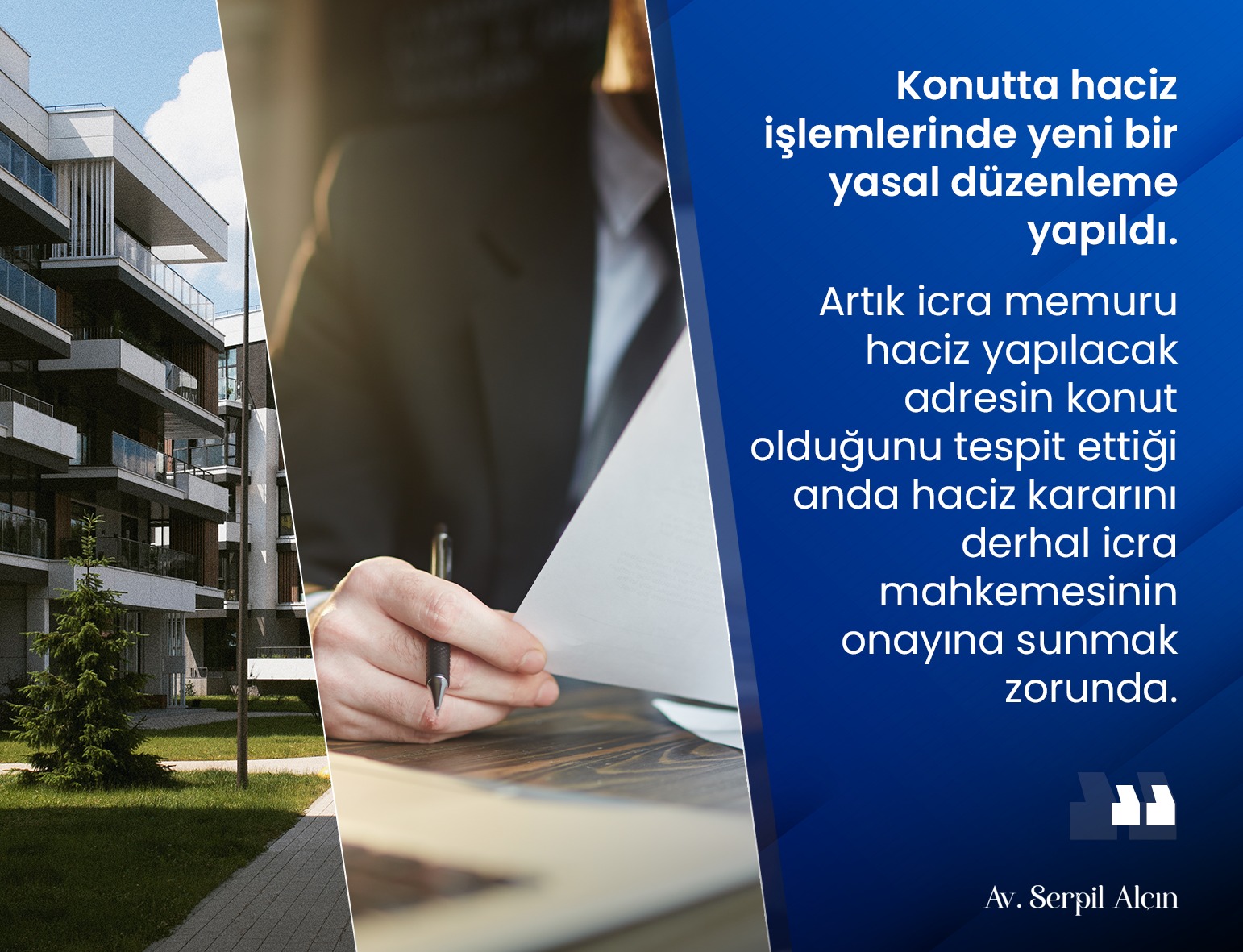 Konutta haciz işlemlerinde yeni bir düzenleme!